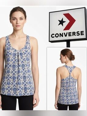 Converse Twisted Racerback Tank Top Small